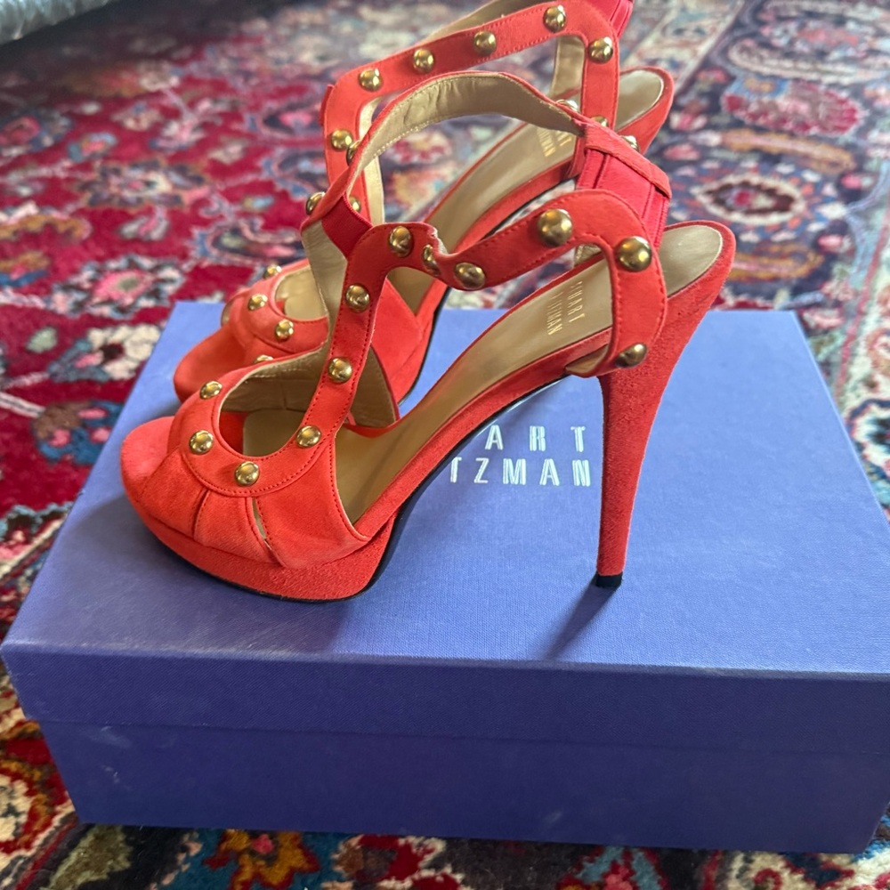 Stuart Weitzman Strappy Heels